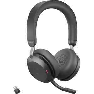Produktbild für Headset Jabra Evolve2 75 MS Teams, mit Ladestation