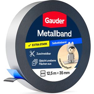 Produktbild für Magnetband Gauder Metallband, grau