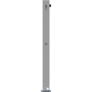 Produktbild für Absperrpfosten Schake 4070UZ, silber, aus Edelstahl