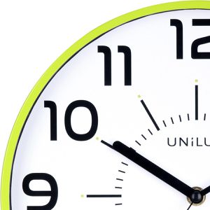 Produktbild für Wanduhr Unilux Pop, Kunststoff, analog, Quarzuhr