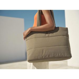 Produktbild für Einkaufstasche BagBase Quilted Tote BG701, olivgrün