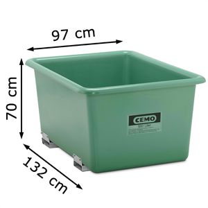 Produktbild für Großbehälter CEMO 1206, 550 Liter