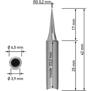Produktbild für Lötspitze QUICK 960-I, Dauerlötspitze