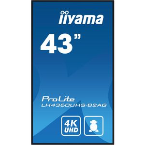 Produktbild für Digital-Signage Iiyama ProLite LH4360UHS-B2AG, 42,5 Zoll