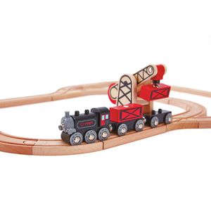 Produktbild für Spielzeugeisenbahn Hape E3717 Dampf-Frachtzug