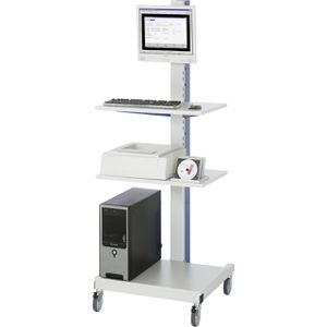 Produktbild für Computertisch Rau Modell 6018, mit Rollen