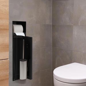 Produktbild für WC-Garnitur hansgrohe XtraStoris Rock, 56062670