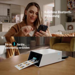 Produktbild für Fotodrucker Liene PixCut S1, weiß, bis 10 x 15 cm