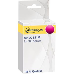 Produktbild für Tinte Böttcher-AG für Brother LC-521M