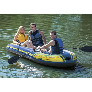 Produktbild für Schlauchboot Intex Challenger 3 Set, 68370NP