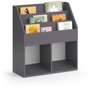 Produktbild für Bücherregal Vicco Luigi, grau