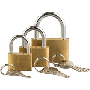 Vorhängeschloss BrüderMannesmann M41303, 25-40mm