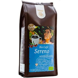 GEPA Kaffee Sereno Entkoffeiniert, BIO, gemahlen, fairtrade, 250g