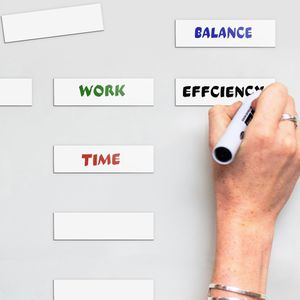 Produktbild für Magnetschilder Sprintis MSXP000007, weiß