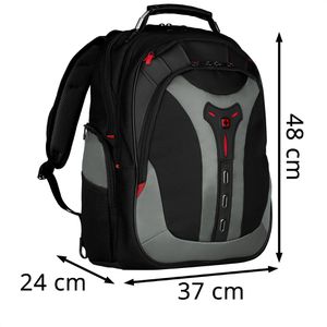 Produktbild für Laptop-Rucksack Wenger Pegasus 600639 schwarz/grau