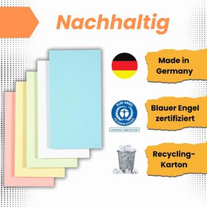 Produktbild für Moderationskarten perfect-line Pastell, 250 Stück