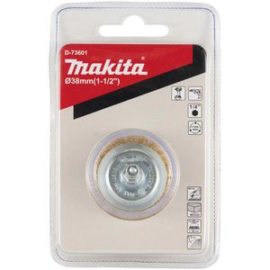 Produktbild für Drahtbürste Makita D-73601, gewellt, Topfbürste