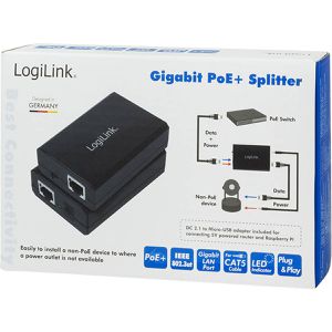 Produktbild für PoE-Splitter LogiLink POE005