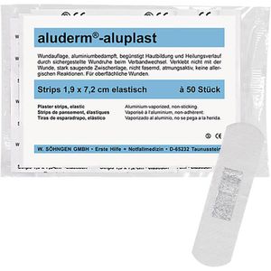 Pflaster Söhngen Aluderm Aluplast 1009167, 50 Strips