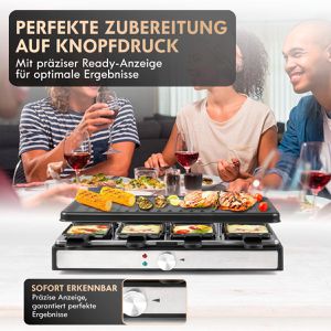 Produktbild für Raclette-Grill Clatronic RG 3757, für 8 Personen
