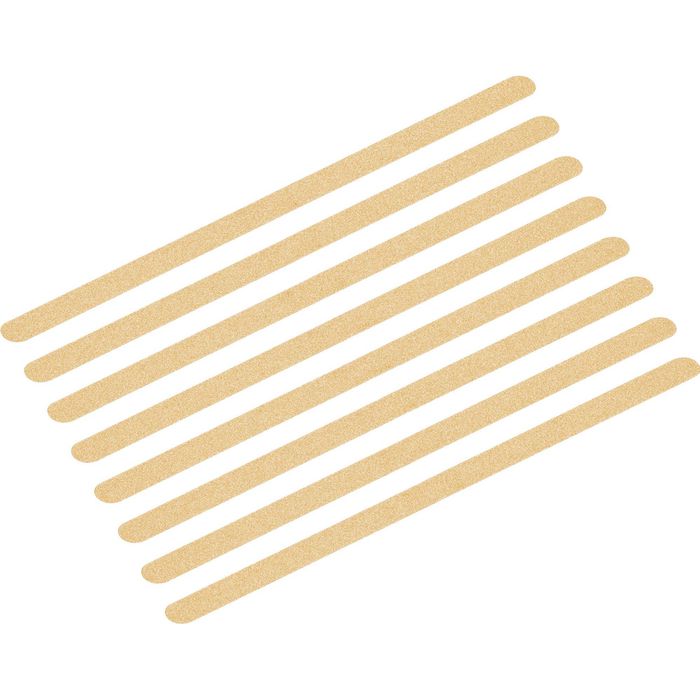AnTina Antirutsch-Aufkleber Streifen, 8 Stück, 2 x 45cm, wasserfest,  transparent – Böttcher AG