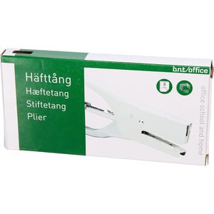 Produktbild für Heftzange BNT 742707, aus Metall, weiß