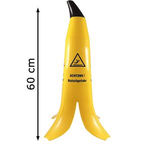 Produktbild für Warnaufsteller SafetyMarking Banane, gelb, 90 cm
