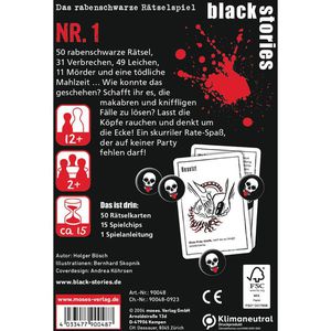 Produktbild für Kartenspiel Moses 90048, black stories 1