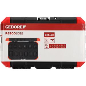 Produktbild für Steckschlüssel GEDORE-Red R63003012, 12-teilig