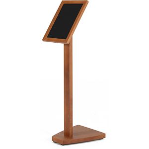 Produktbild für Infoständer Update-Displays aus Holz, braun, A3