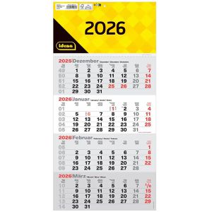 Produktbild für 4-Monatskalender Idena 12072, Jahr 2026