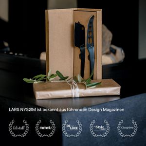 Produktbild für Käsemesser LARS-NYSØM Nedskaering Carbon Black