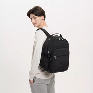Produktbild für Schulrucksack kipling Seoul, Black Noir