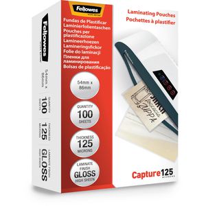 Laminierfolien Fellowes 5306302, 54 x 86 mm