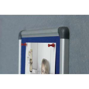 Produktbild für Pinnwand Böttcher-AG blau