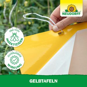 Produktbild für Gelbtafeln Neudorff 00945, 25 x 32 cm, zum Hängen