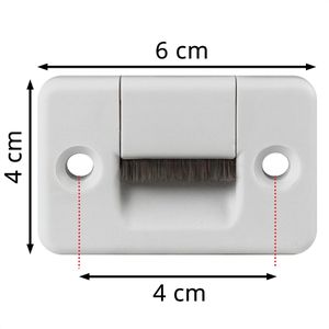 Produktbild für Rollladen-Gurtführung Bauheld Lochabstand 40 mm