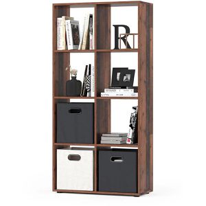 Produktbild für Bücherregal Vicco Scutum, dunkelbraun