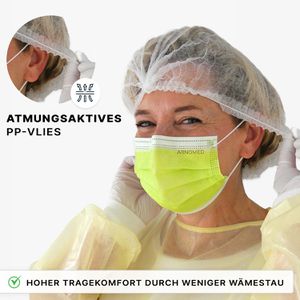 Produktbild für Baretthauben Arnomed Cover PP-Klipphaube