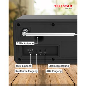 Produktbild für Radio Telestar Top 200 DAB+