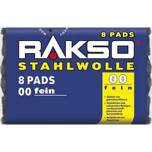 Stahlwolle RAKSO 010780, Pads, fein 00