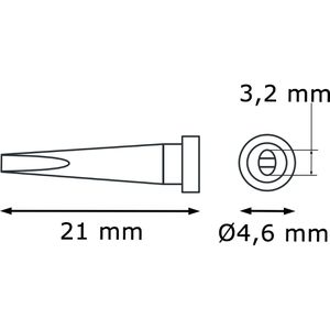 Produktbild für Lötspitze Weller T0054441599, LT-M