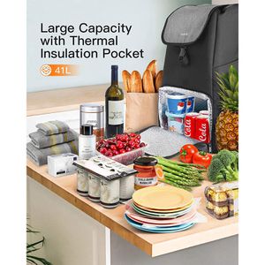 Produktbild für Einkaufstrolley Inateck AB05001, klappbar