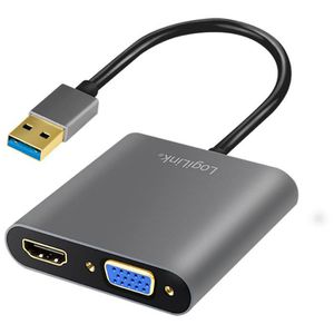 USB-Adapter LogiLink UA0234, schwarz