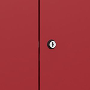 Produktbild für Mehrzweckschrank CP-Möbel Classic Plus, abschließbar, rot