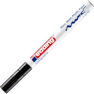 Produktbild für Lackmarker Edding 753, wasserfest &amp; permanent, schwarz