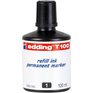 Nachfülltusche Edding T100, schwarz