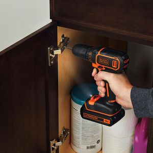Produktbild für Akku-Bohrschrauber Black+Decker BDCDC18BAFC-QW