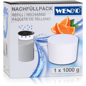 Wenko Luftentfeuchter 50271100, 1kg, Orangenduft, Nachfüllpack für  Raumentfeuchter Drop bis 80m³ – Böttcher AG