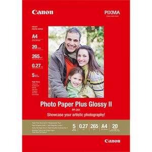 Fotopapier Canon PP-201 PlusGlossyII A4, 20 Blatt